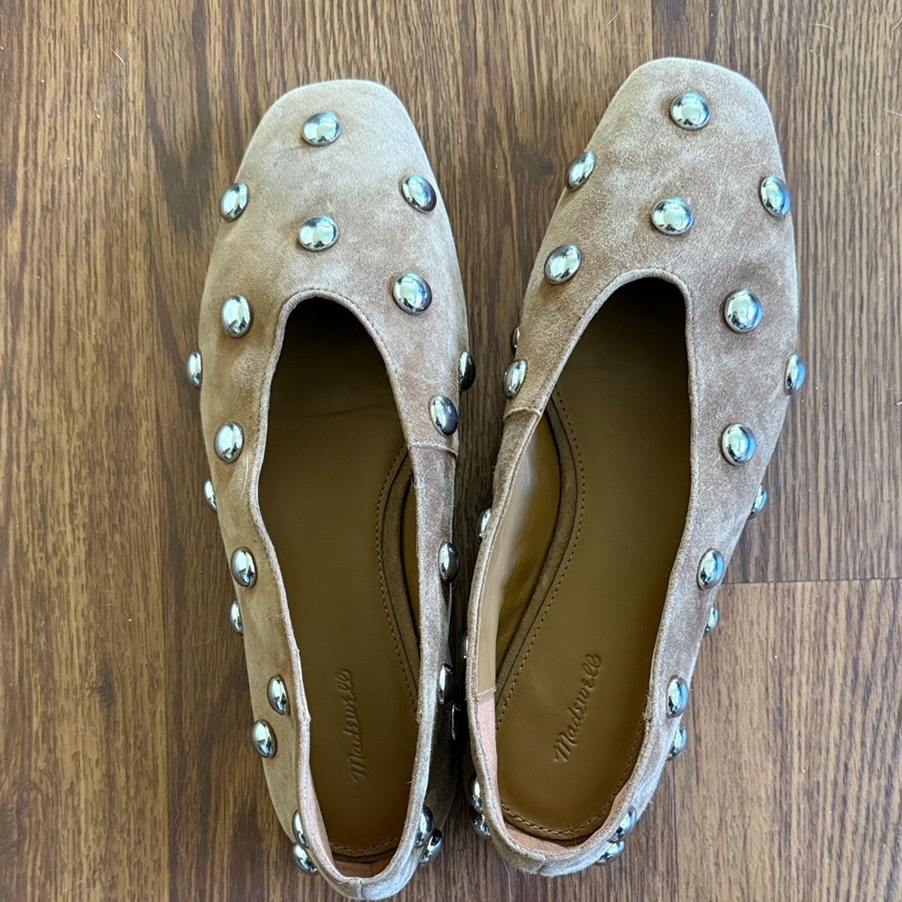 Madewell Mylie Ballet Flat in Dried Acorn - Picture 4 of 8